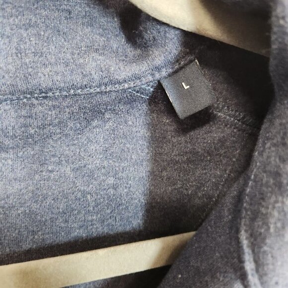 Men's‎ Quarter Zip Pullover in Blue Size Large - Picture 5 of 7